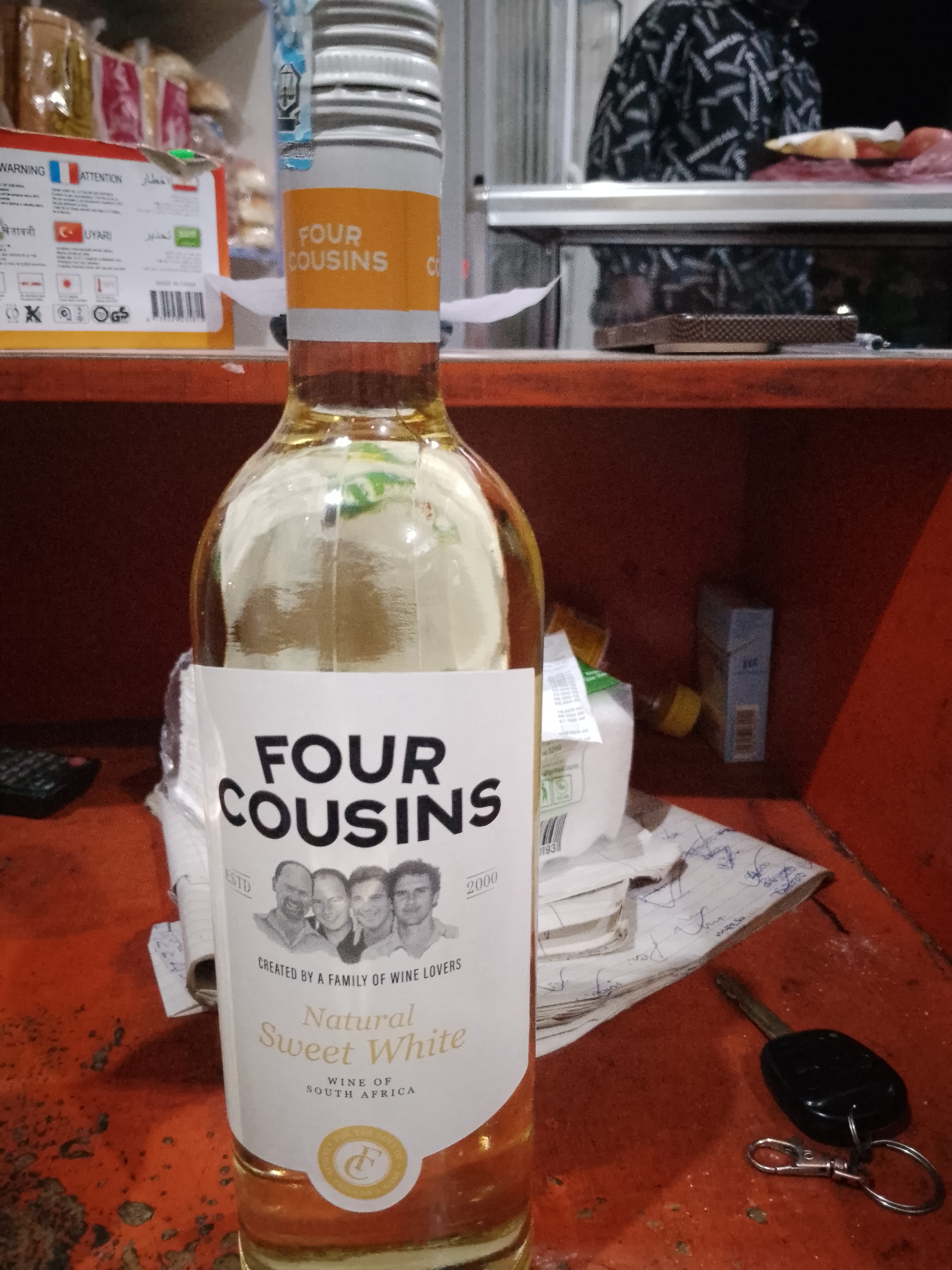 Wine-Four Cousins White Wine 750ML